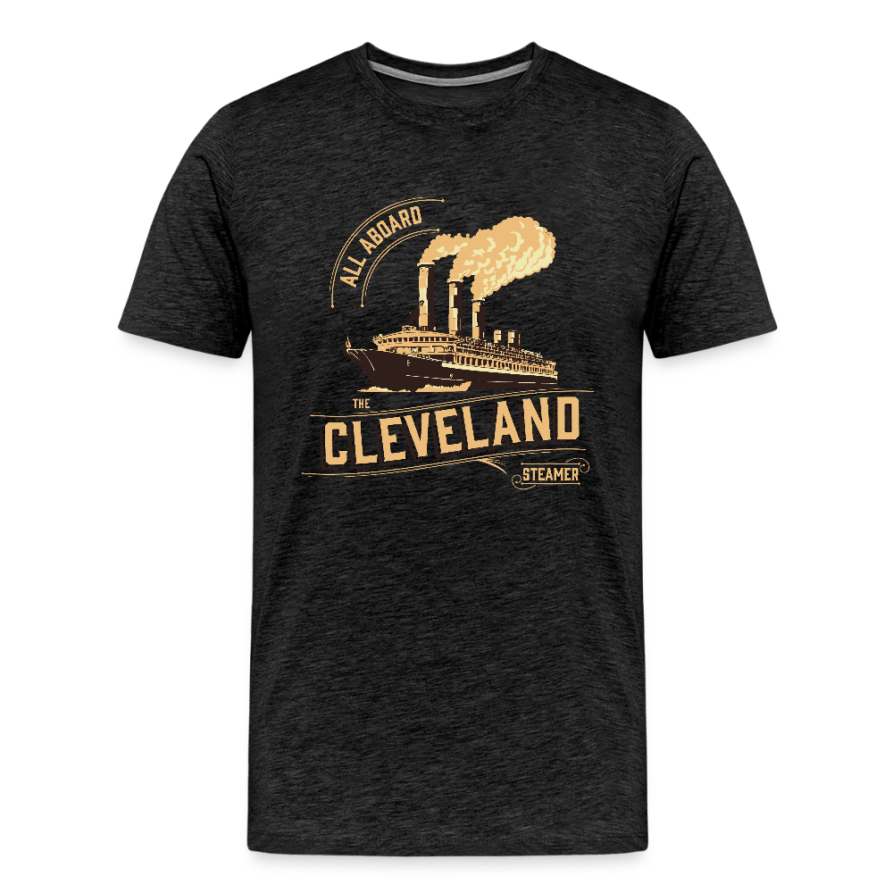 Steamer - Men's Premium T-Shirt - charcoal grey