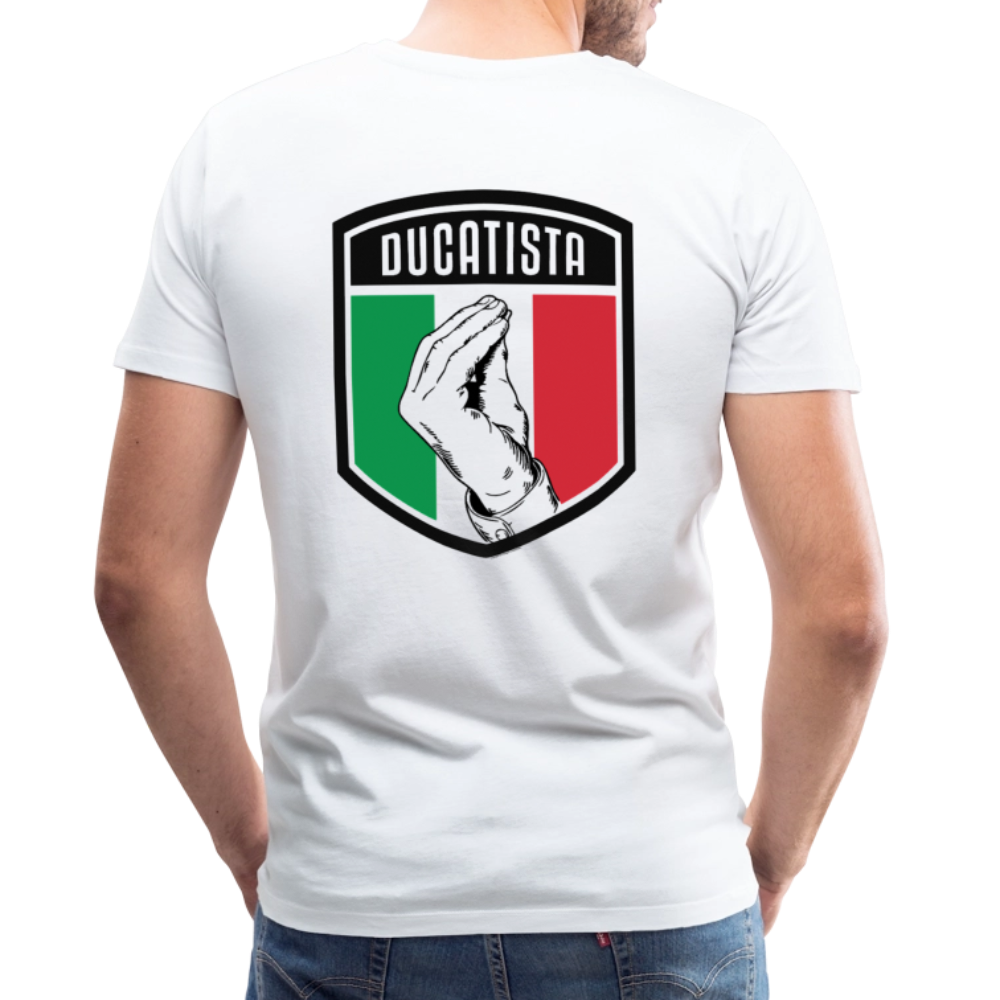 Ducatista - Men's Premium T-Shirt - white