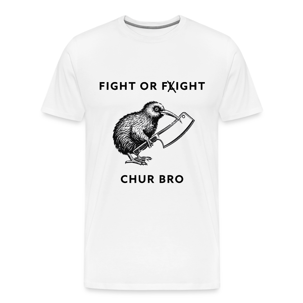 Chur Bro - Men's Premium T-Shirt - white