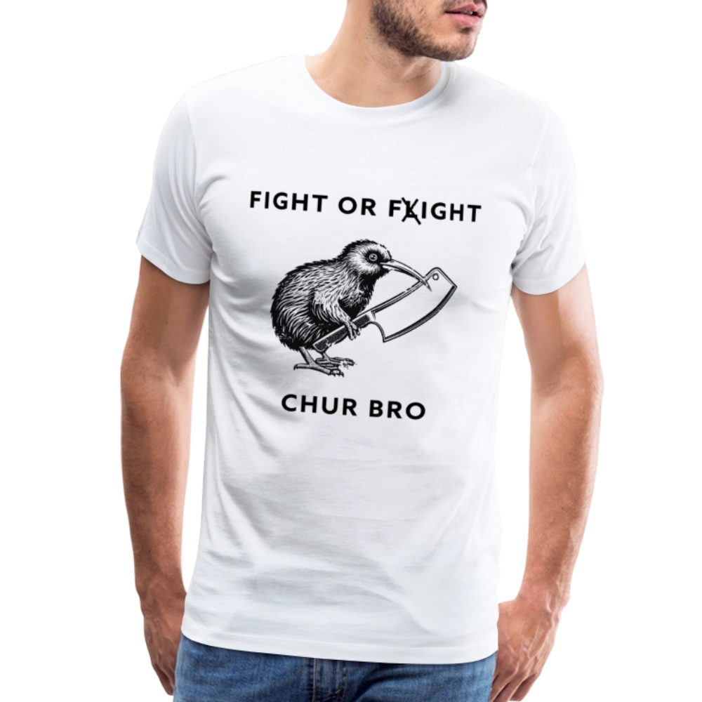 Chur Bro - Men's Premium T-Shirt - white