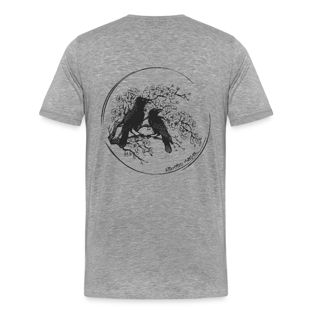 Attempted Murder - Men's Premium T-Shirt - heather gray