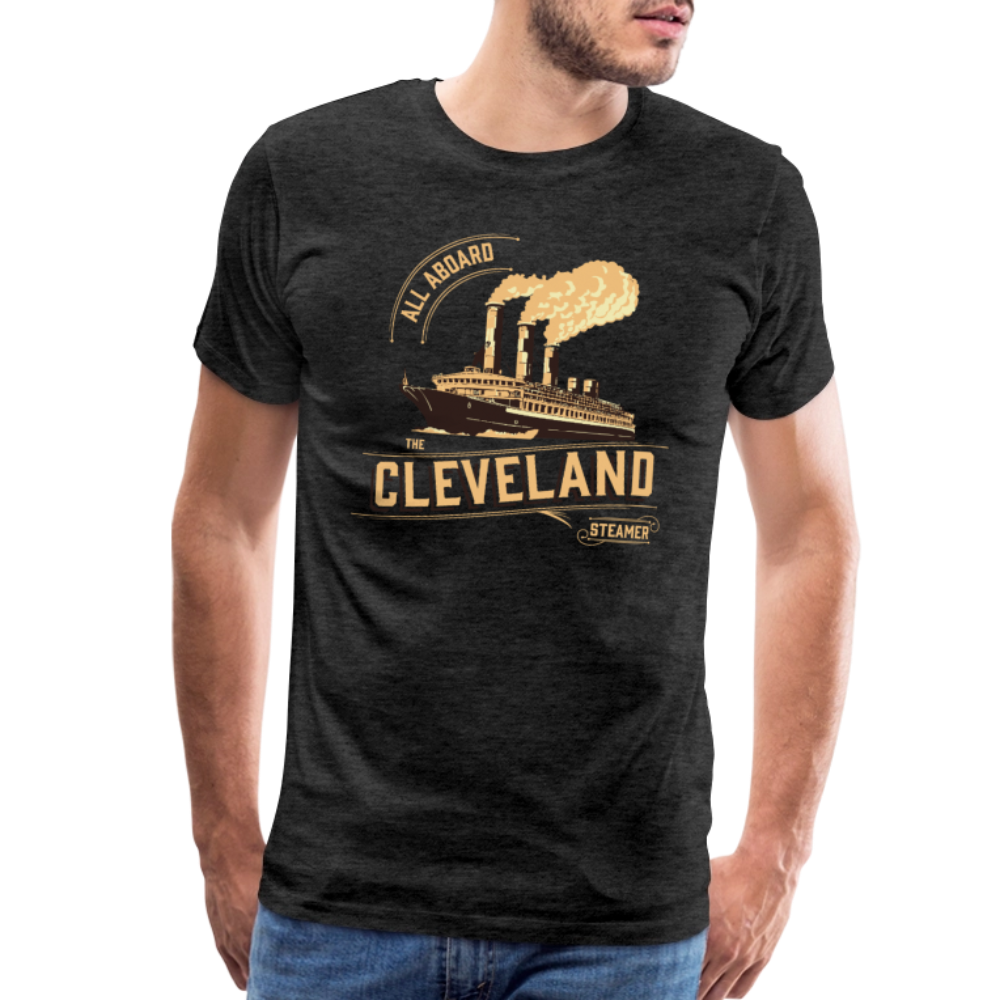 Steamer - Men's Premium T-Shirt - charcoal grey