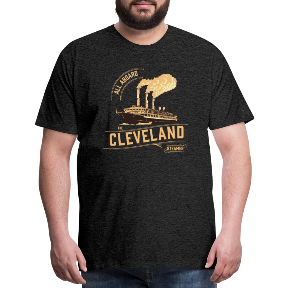 Steamer - Men's Premium T-Shirt - charcoal grey