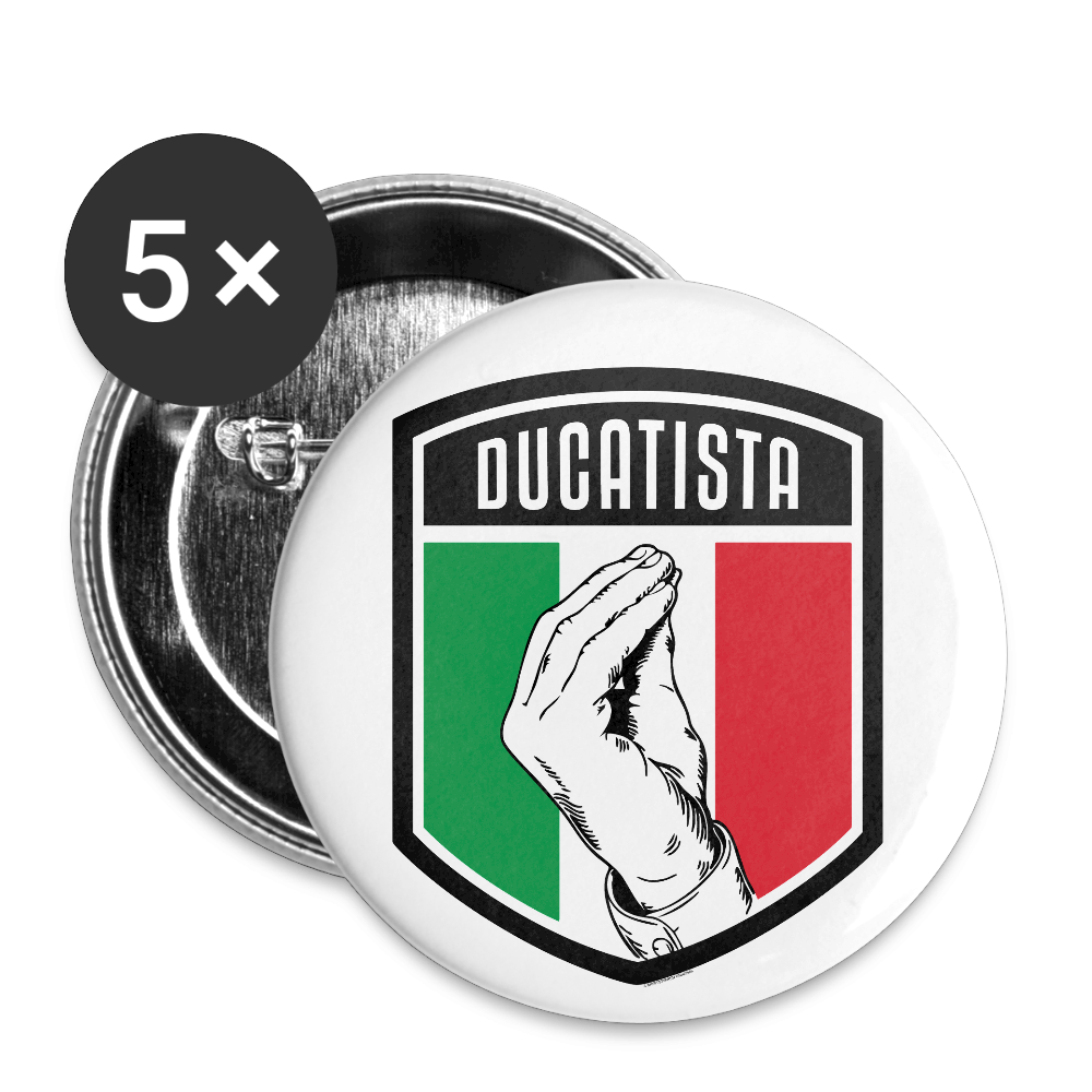 Ducatista - Button - white