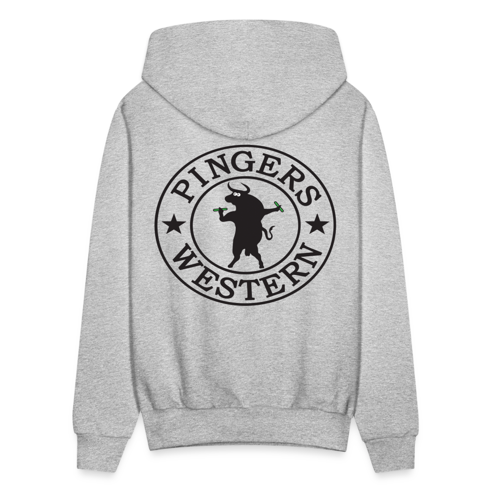 Ping West - Men's Hoodie - heather gray