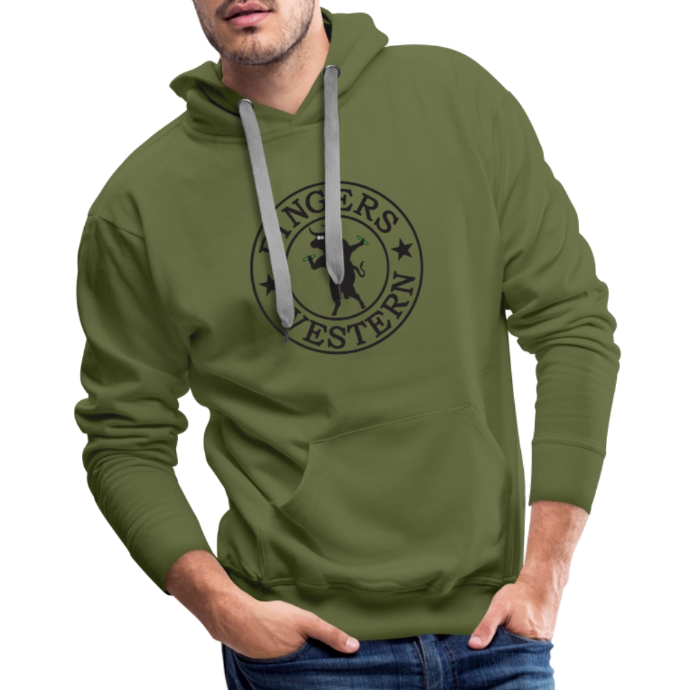 Ping West - Men’s Premium Hoodie - olive green