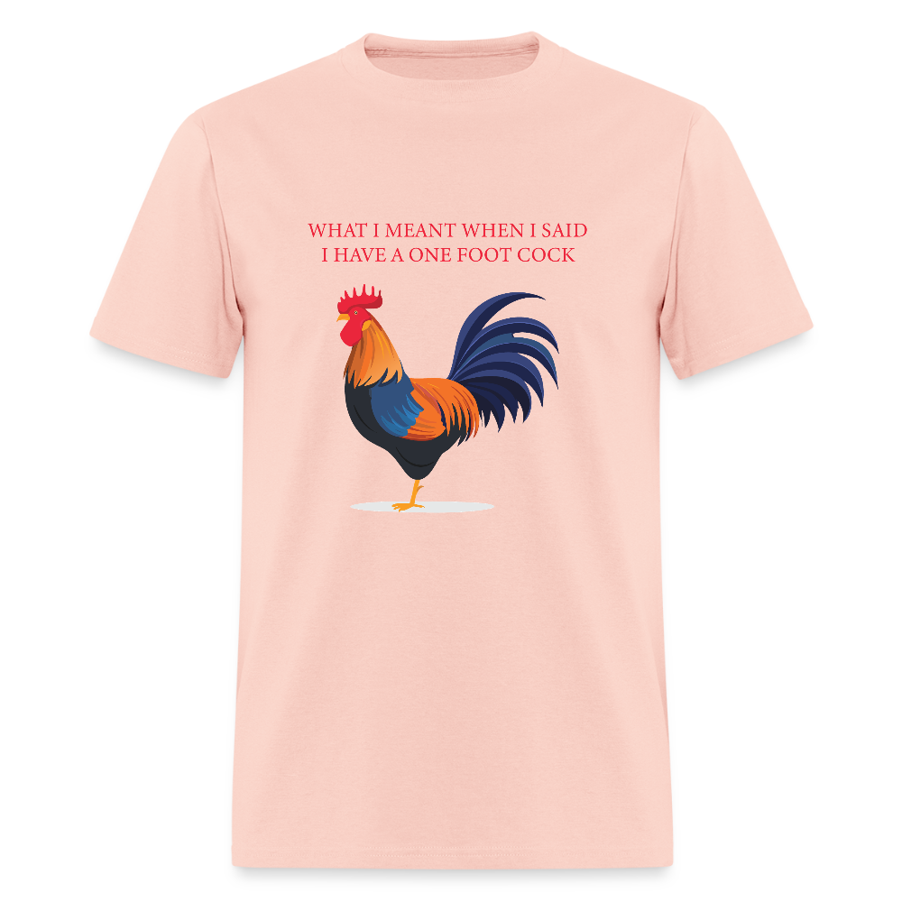 One Foot Rooster - Unisex Classic T-Shirt - blush pink 