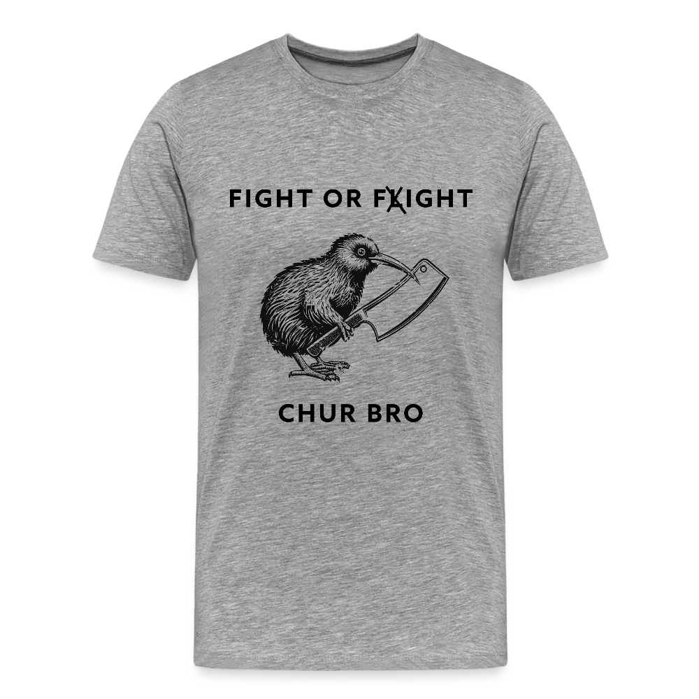 Chur Bro - Men's Premium T-Shirt - heather gray