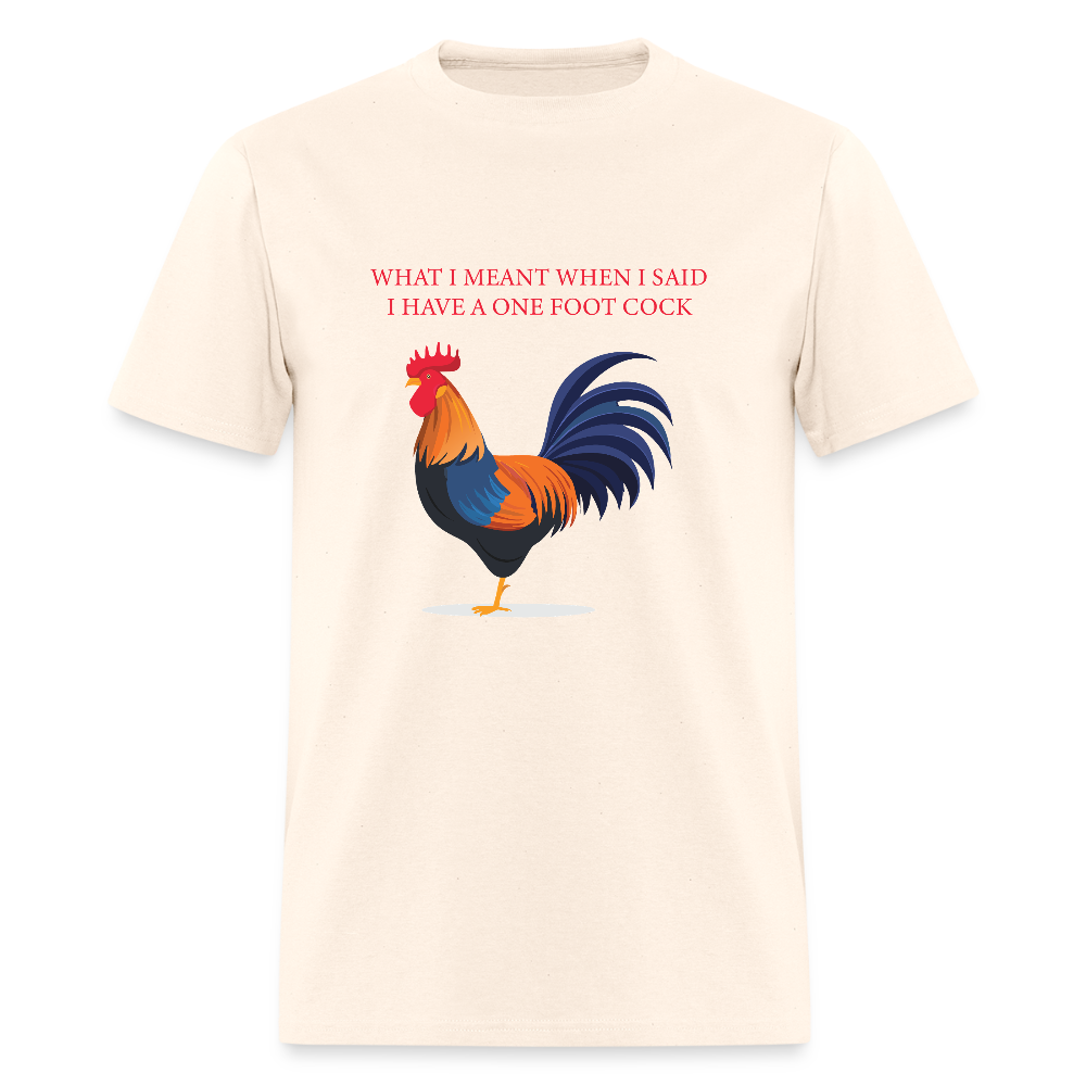 One Foot Rooster - Unisex Classic T-Shirt - natural